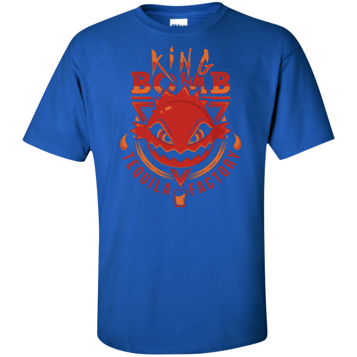 T-Shirts Royal / XLT King Bomb Tequila Tall T-Shirt