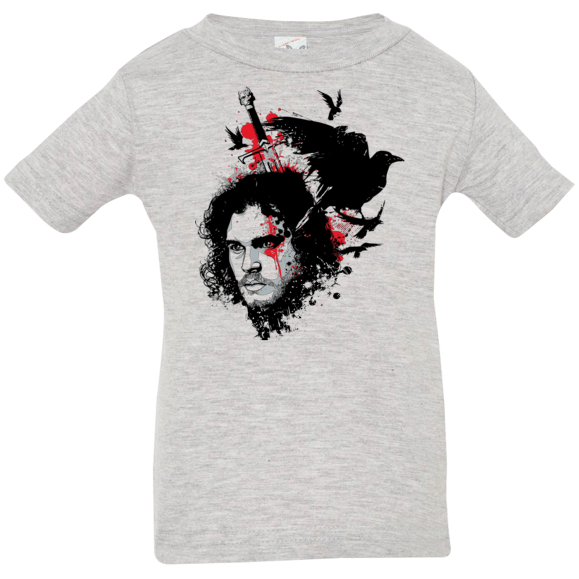 T-Shirts Heather / 6 Months KING IN THE NORTH Infant Premium T-Shirt