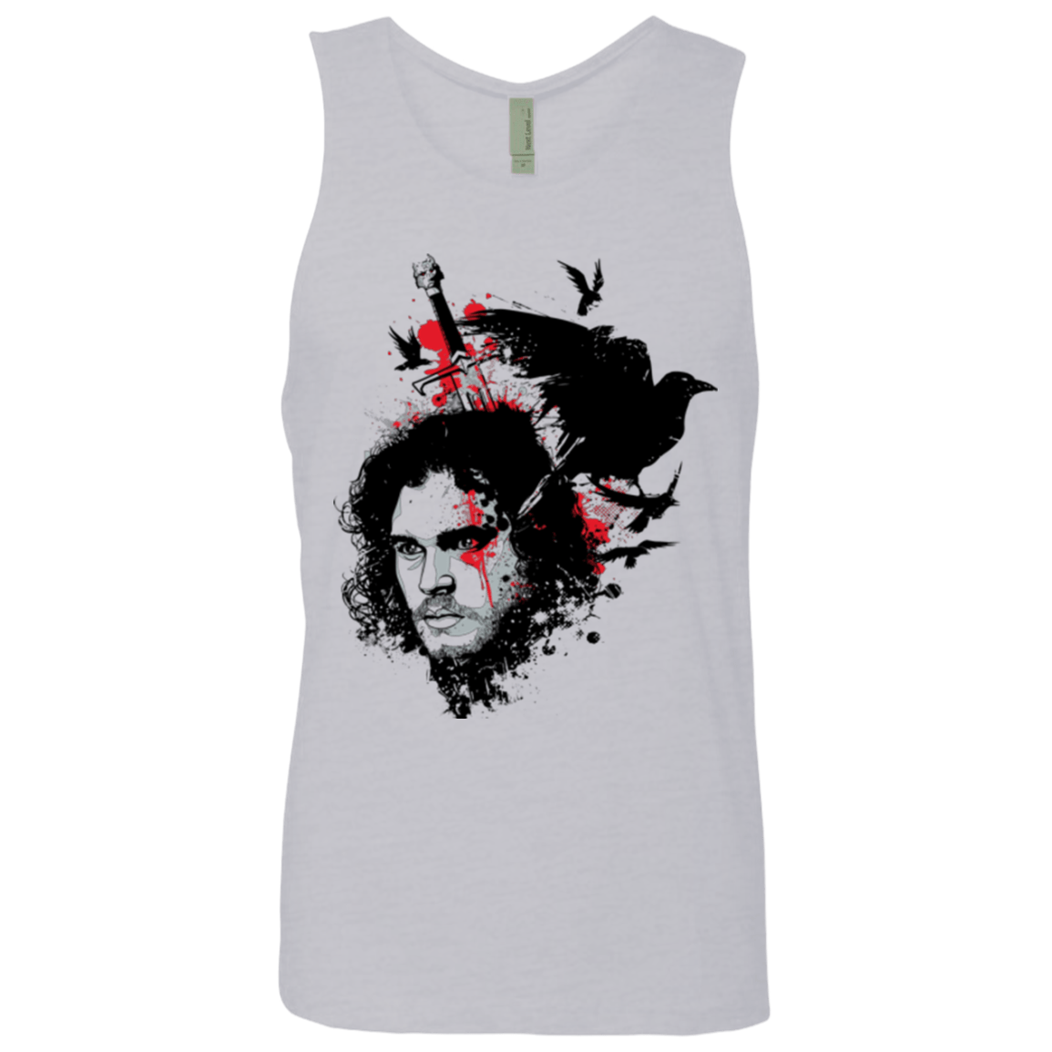 T-Shirts Heather Grey / Small KING IN THE NORTH Men's Premium Tank Top