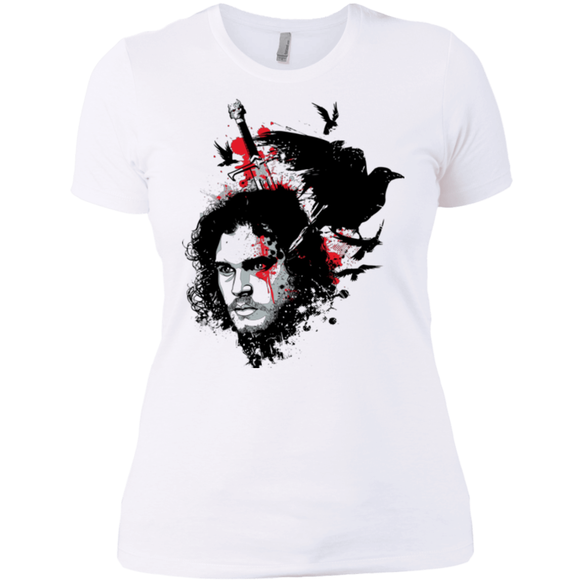 T-Shirts White / X-Small KING IN THE NORTH Women's Premium T-Shirt