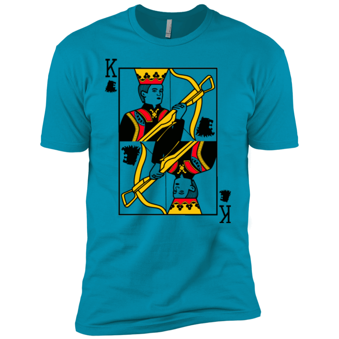 T-Shirts Turquoise / YXS King Joffrey Boys Premium T-Shirt