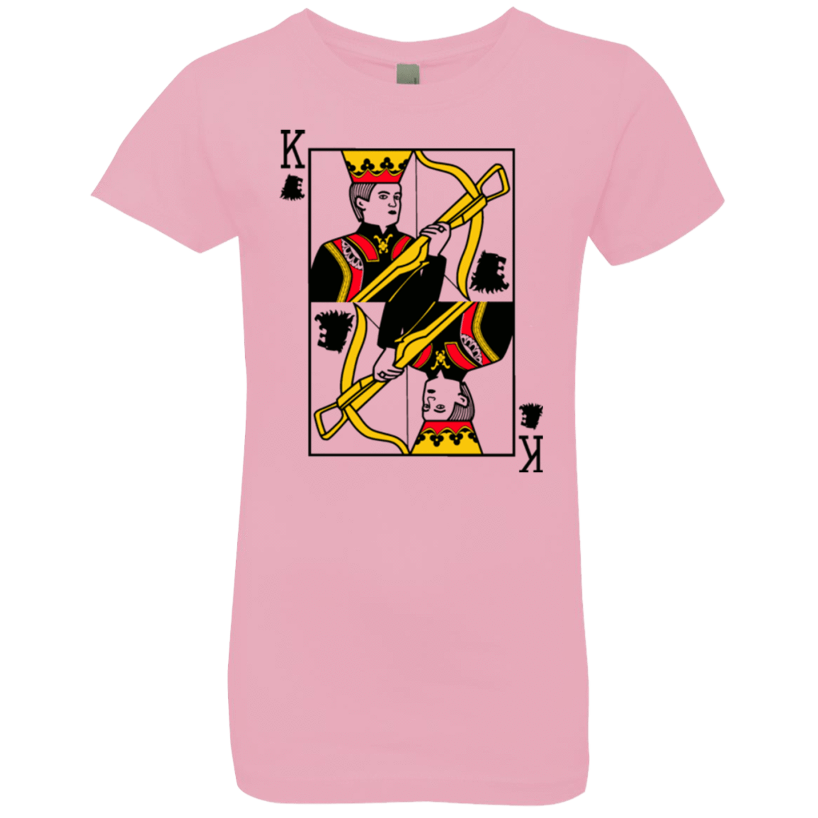 T-Shirts Light Pink / YXS King Joffrey Girls Premium T-Shirt