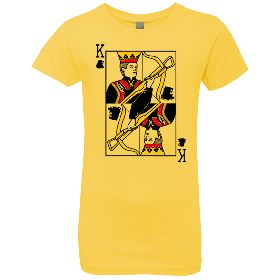 T-Shirts Vibrant Yellow / YXS King Joffrey Girls Premium T-Shirt