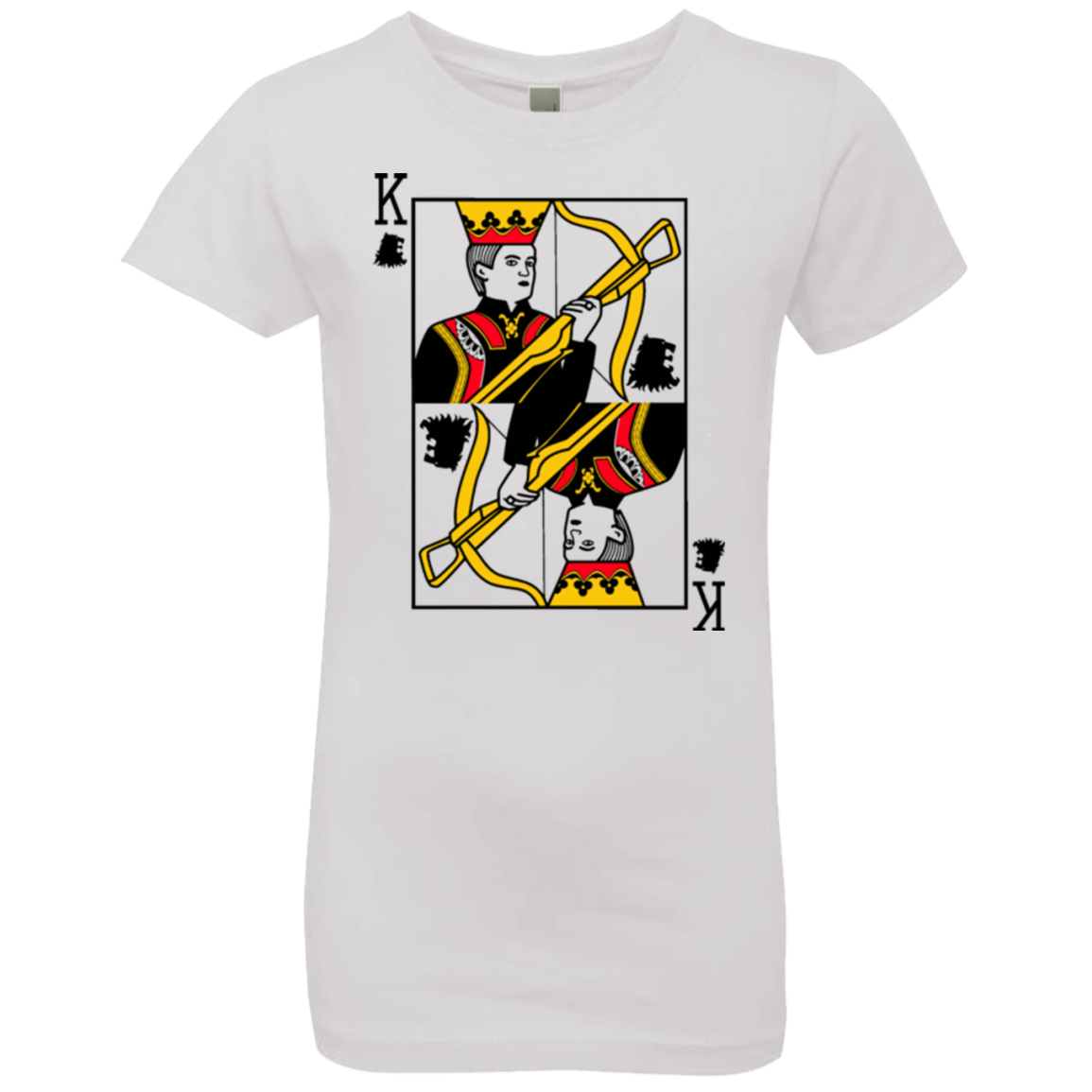 T-Shirts White / YXS King Joffrey Girls Premium T-Shirt