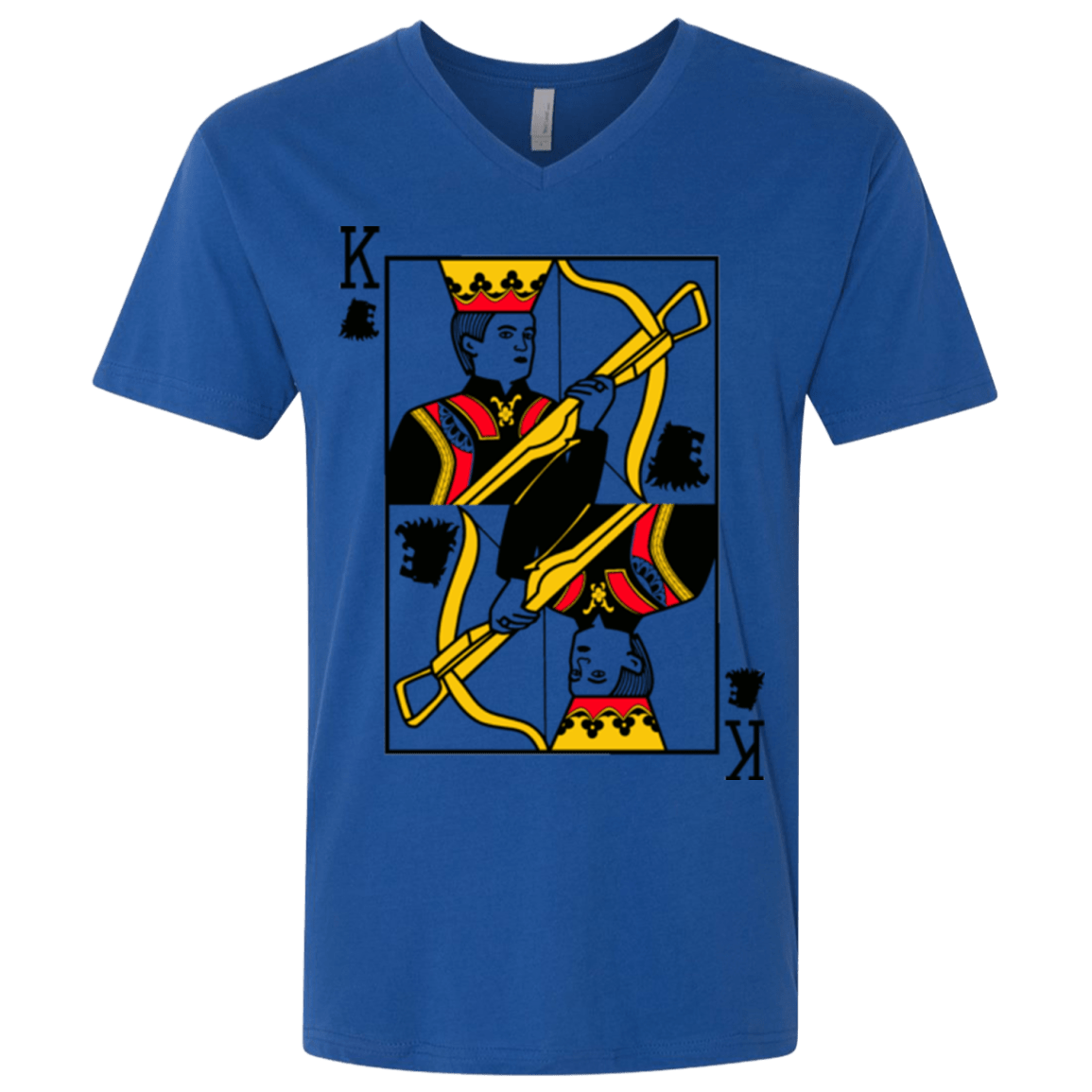 T-Shirts Royal / X-Small King Joffrey Men's Premium V-Neck