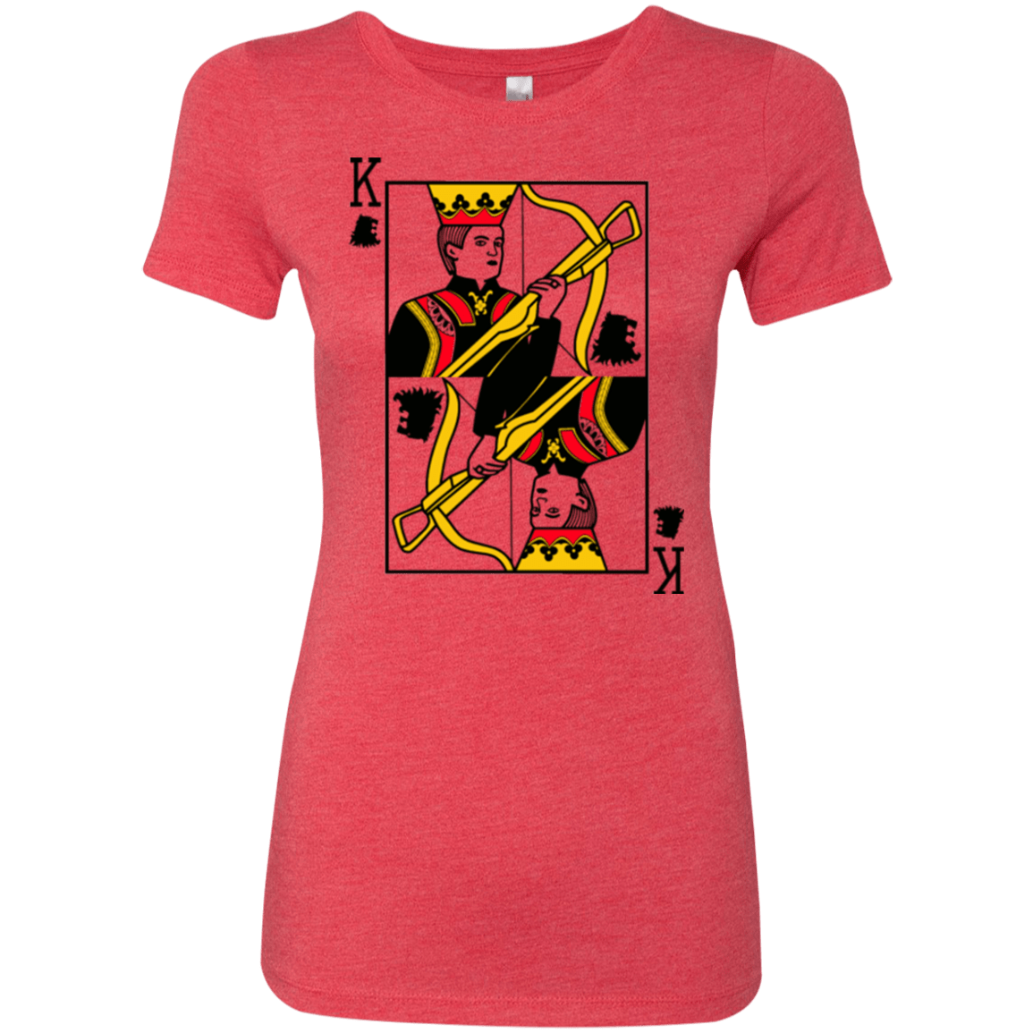 T-Shirts Vintage Red / Small King Joffrey Women's Triblend T-Shirt