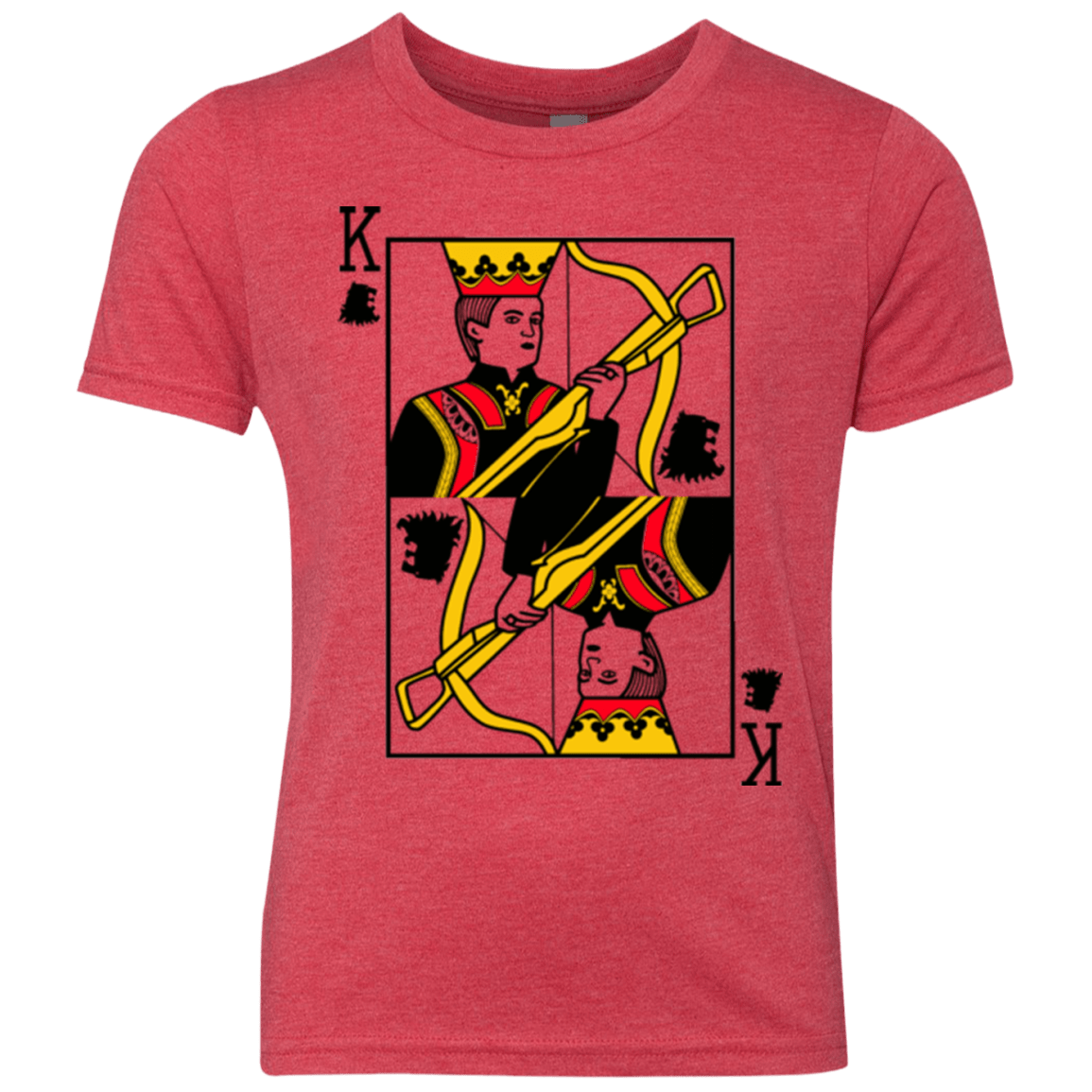 T-Shirts Vintage Red / YXS King Joffrey Youth Triblend T-Shirt