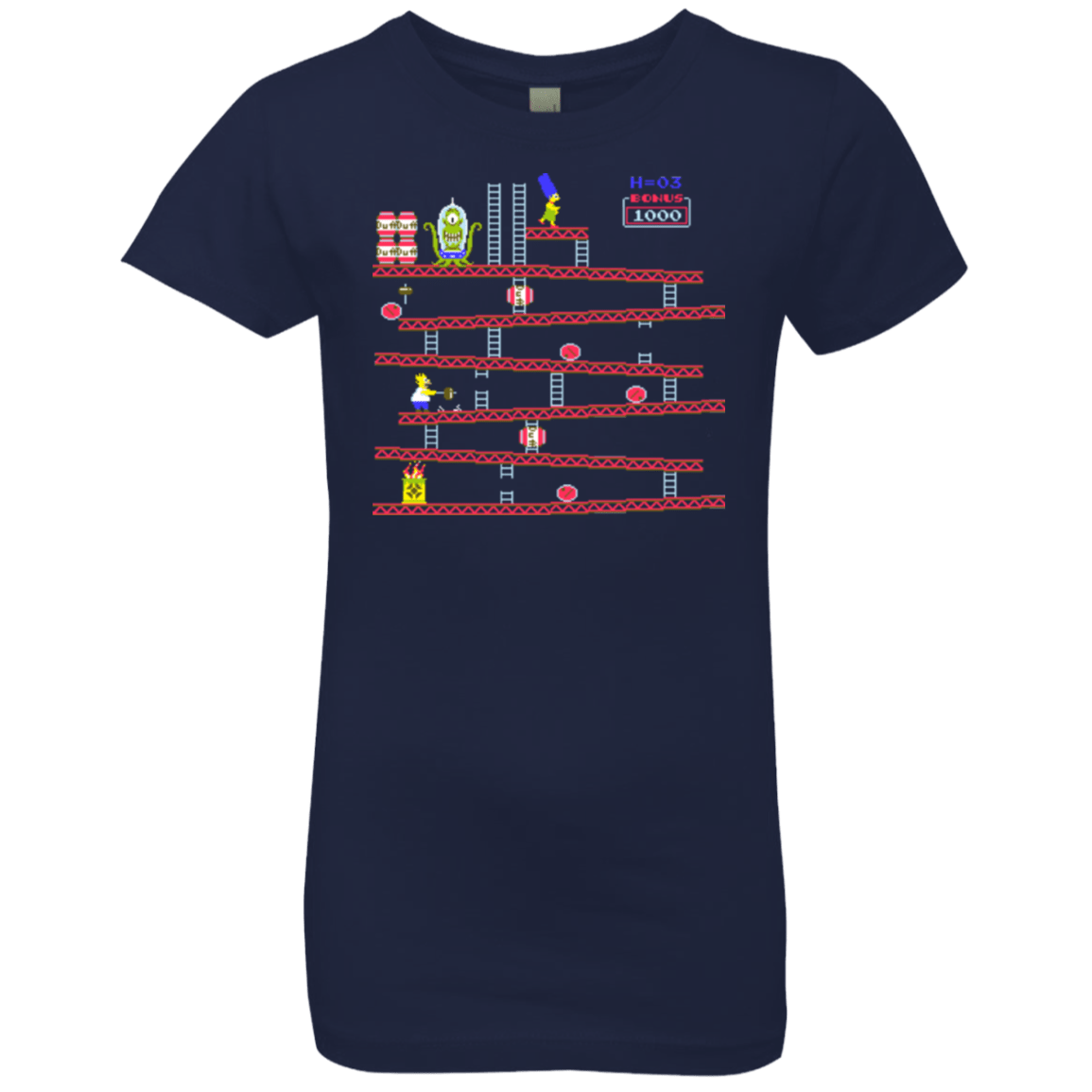 T-Shirts Midnight Navy / YXS King Kang Girls Premium T-Shirt