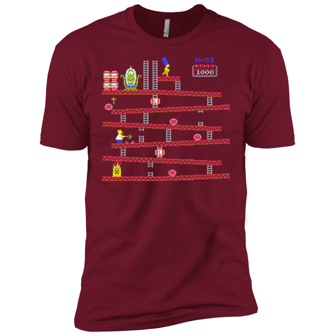 T-Shirts Cardinal / X-Small King Kang Men's Premium T-Shirt