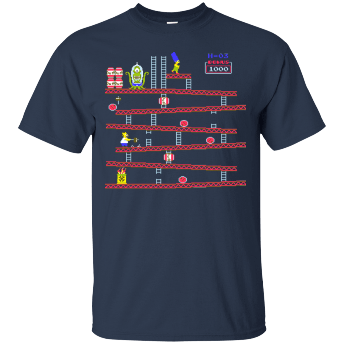 T-Shirts Navy / Small King Kang T-Shirt