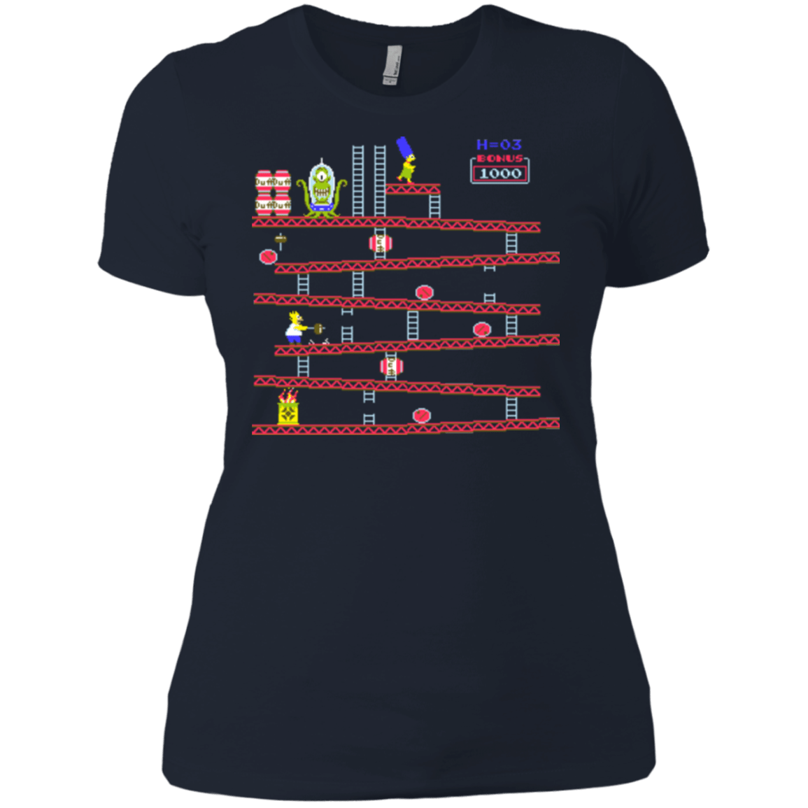 T-Shirts Midnight Navy / X-Small King Kang Women's Premium T-Shirt