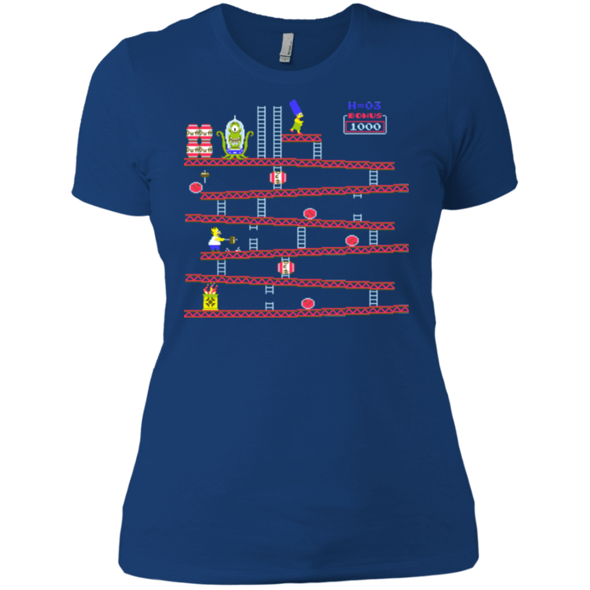 T-Shirts Royal / X-Small King Kang Women's Premium T-Shirt