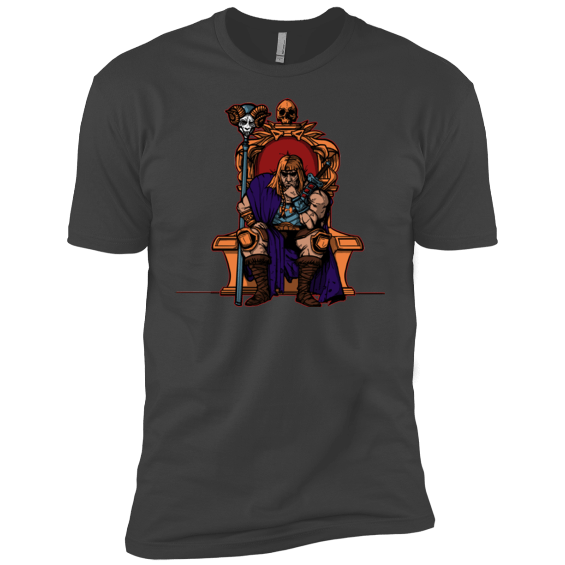 T-Shirts Heavy Metal / YXS King Of Eternia Boys Premium T-Shirt