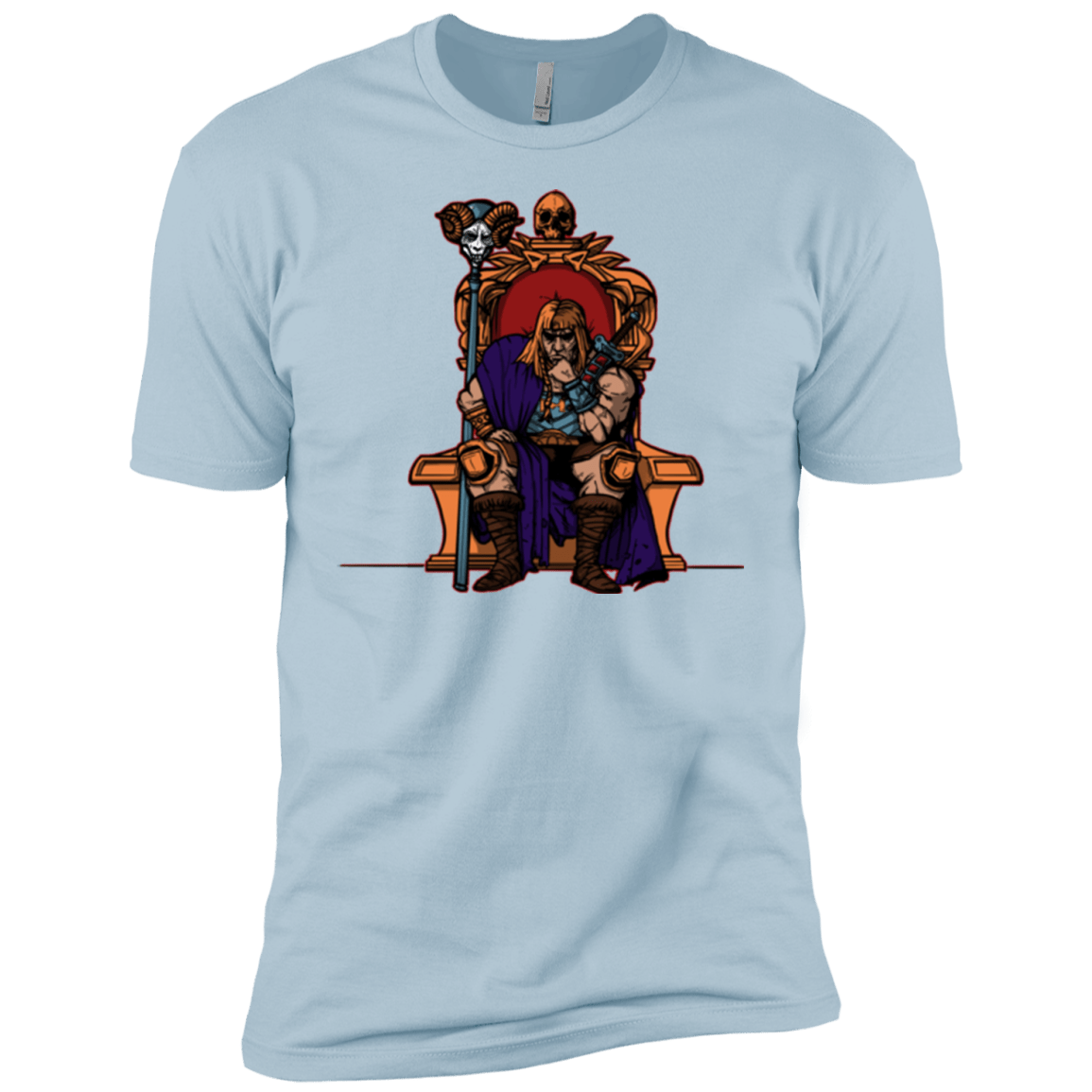 T-Shirts Light Blue / YXS King Of Eternia Boys Premium T-Shirt