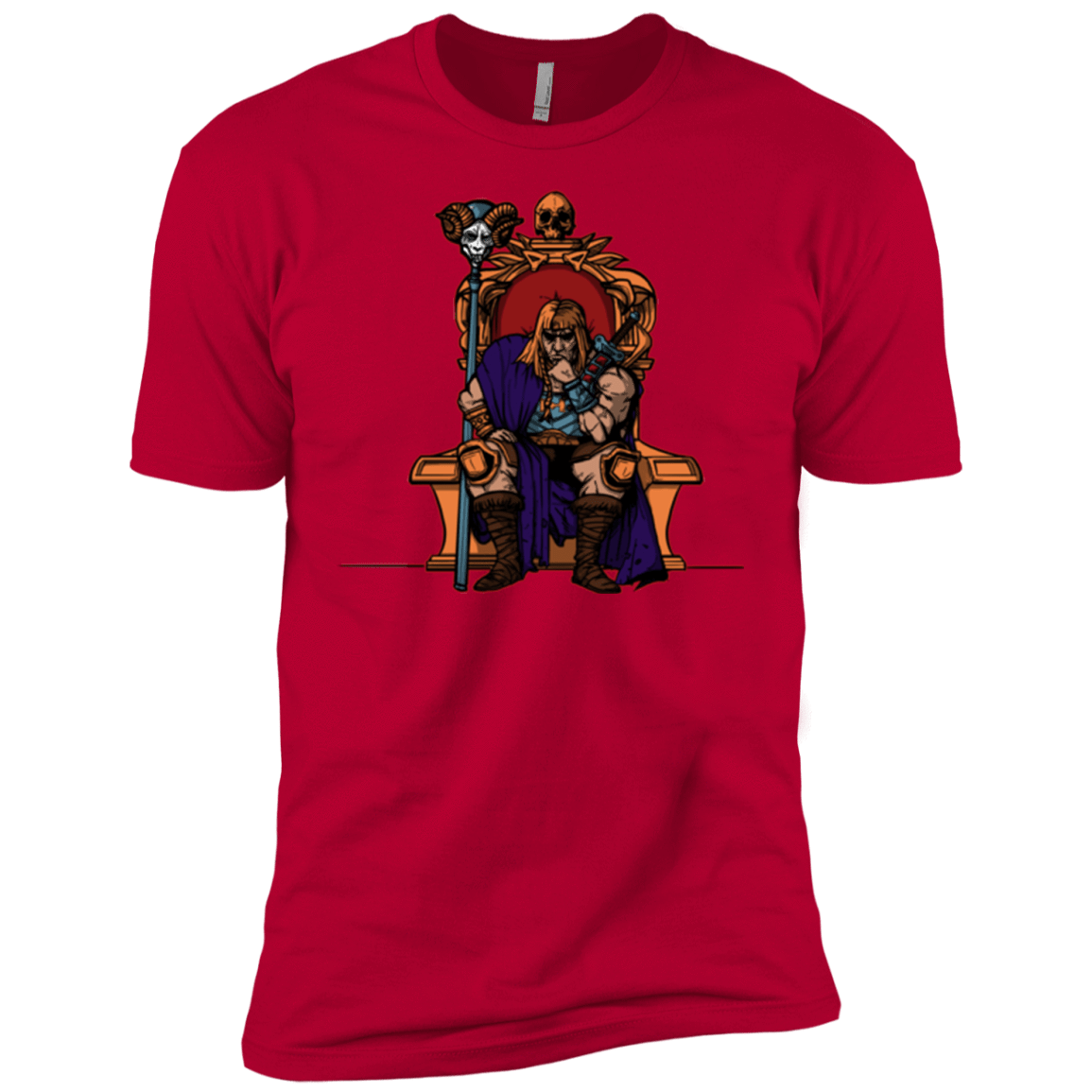 T-Shirts Red / YXS King Of Eternia Boys Premium T-Shirt