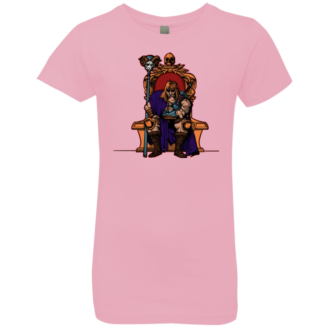 T-Shirts Light Pink / YXS King Of Eternia Girls Premium T-Shirt