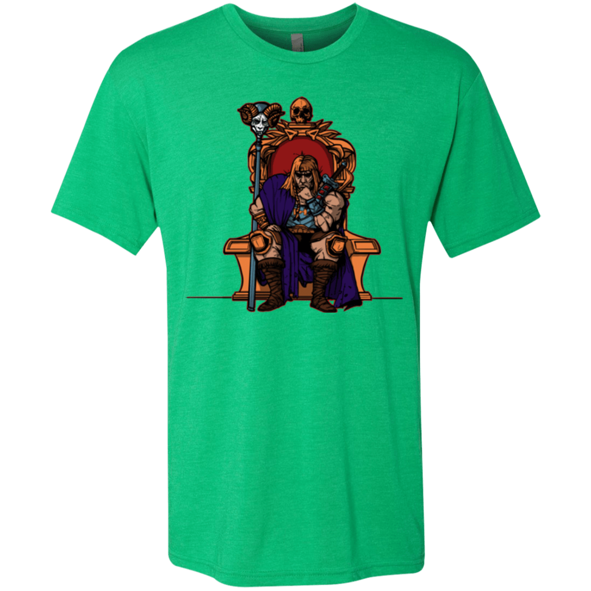 T-Shirts Envy / S King Of Eternia Men's Triblend T-Shirt