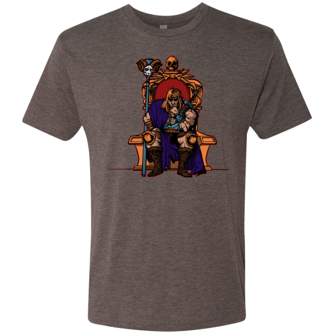T-Shirts Macchiato / S King Of Eternia Men's Triblend T-Shirt