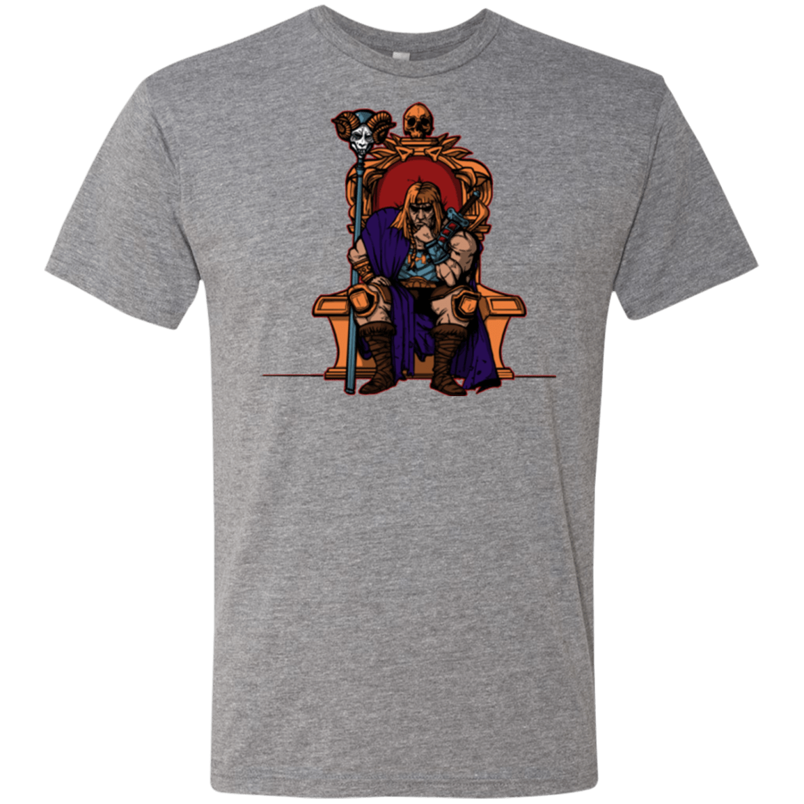 T-Shirts Premium Heather / S King Of Eternia Men's Triblend T-Shirt