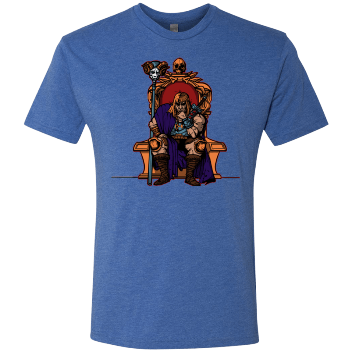 T-Shirts Vintage Royal / S King Of Eternia Men's Triblend T-Shirt