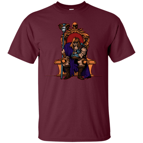 T-Shirts Maroon / S King Of Eternia T-Shirt