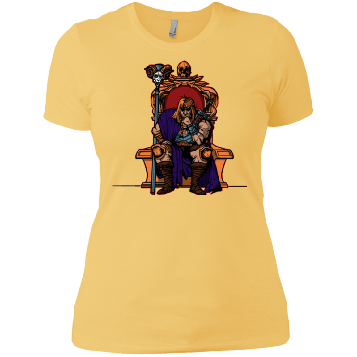 T-Shirts Banana Cream/ / X-Small King Of Eternia Women's Premium T-Shirt