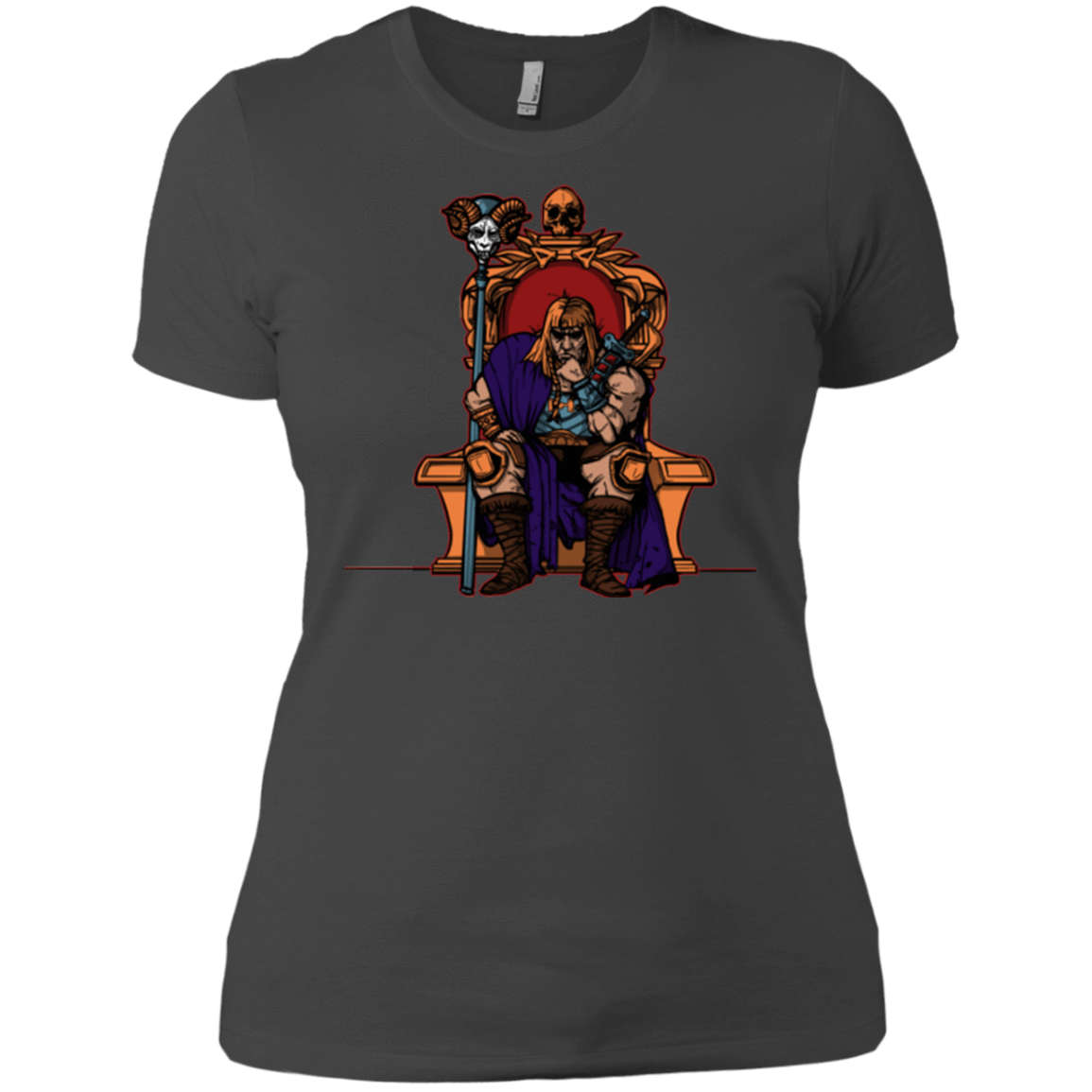 T-Shirts Heavy Metal / X-Small King Of Eternia Women's Premium T-Shirt