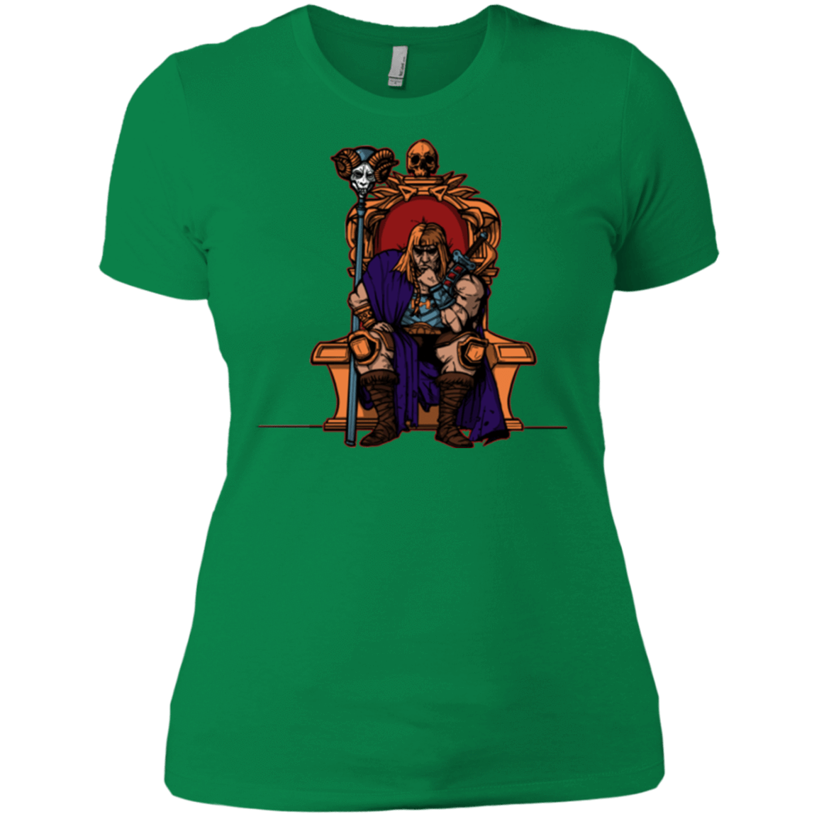 T-Shirts Kelly Green / X-Small King Of Eternia Women's Premium T-Shirt