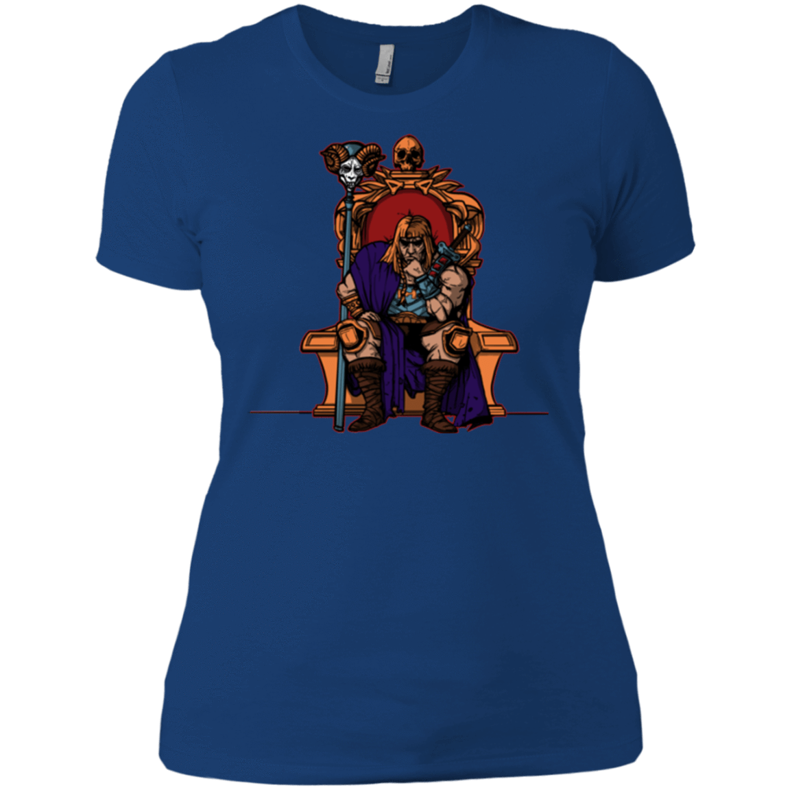 T-Shirts Royal / X-Small King Of Eternia Women's Premium T-Shirt