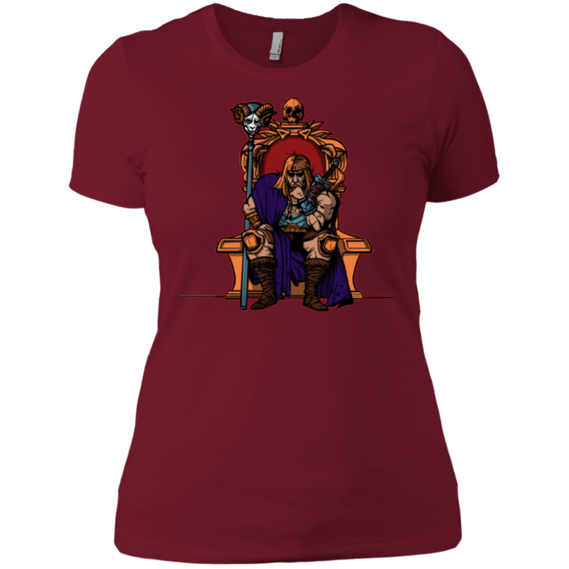 T-Shirts Scarlet / X-Small King Of Eternia Women's Premium T-Shirt