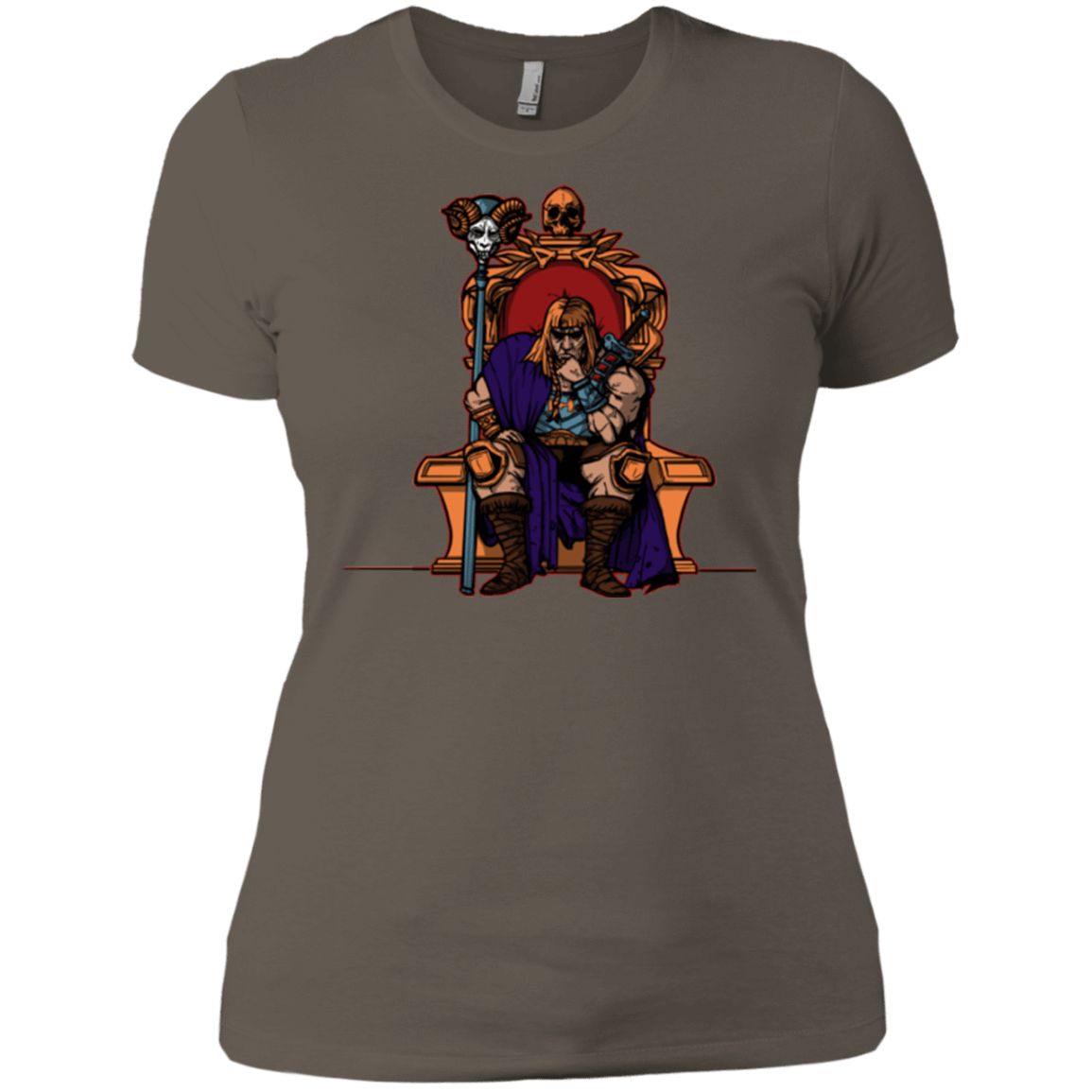 T-Shirts Warm Grey / X-Small King Of Eternia Women's Premium T-Shirt