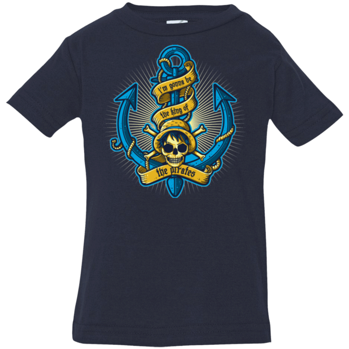 T-Shirts Navy / 6 Months KING OF PIRATES Infant PremiumT-Shirt