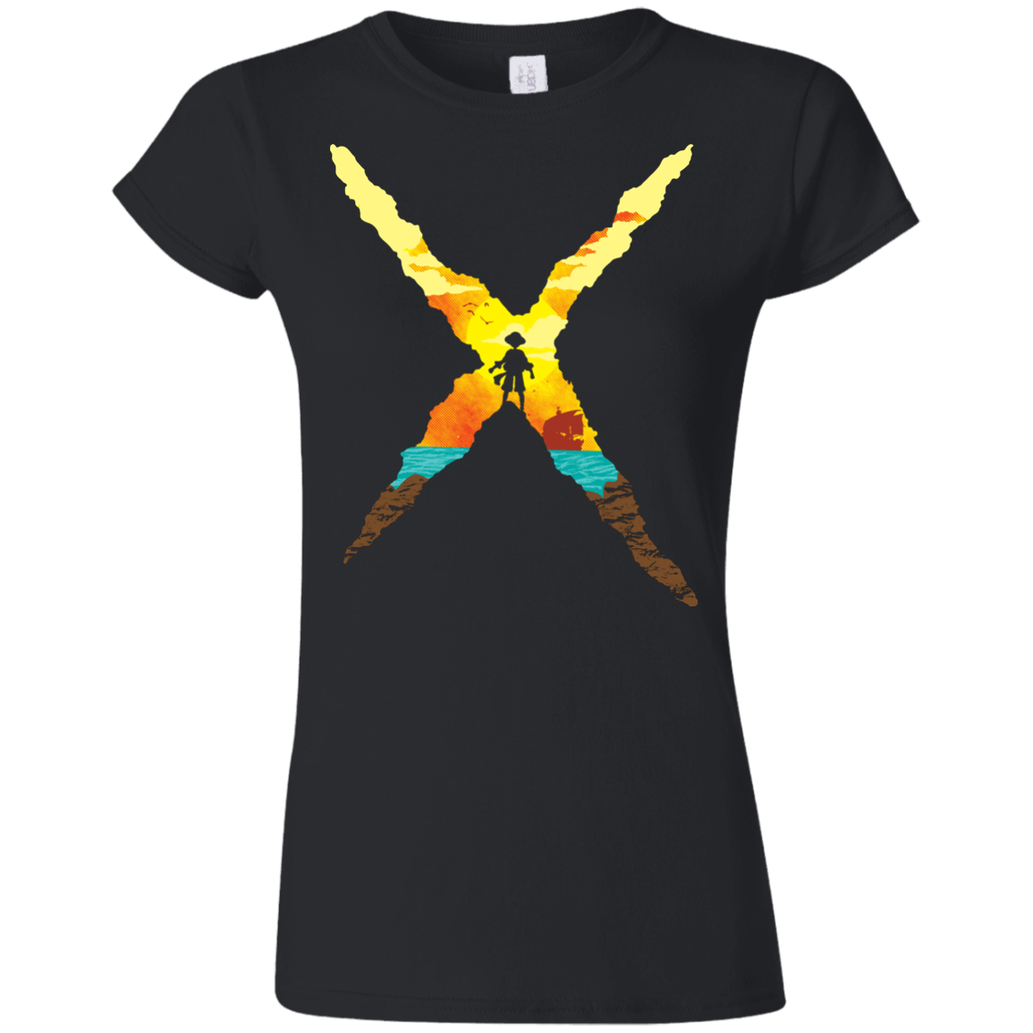 T-Shirts Black / S King Of Pirates Junior Slimmer-Fit T-Shirt