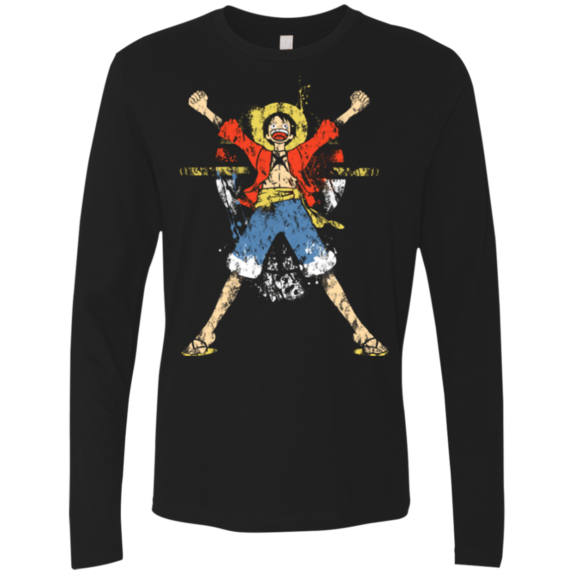 T-Shirts Black / Small King of Pirates Men's Premium Long Sleeve