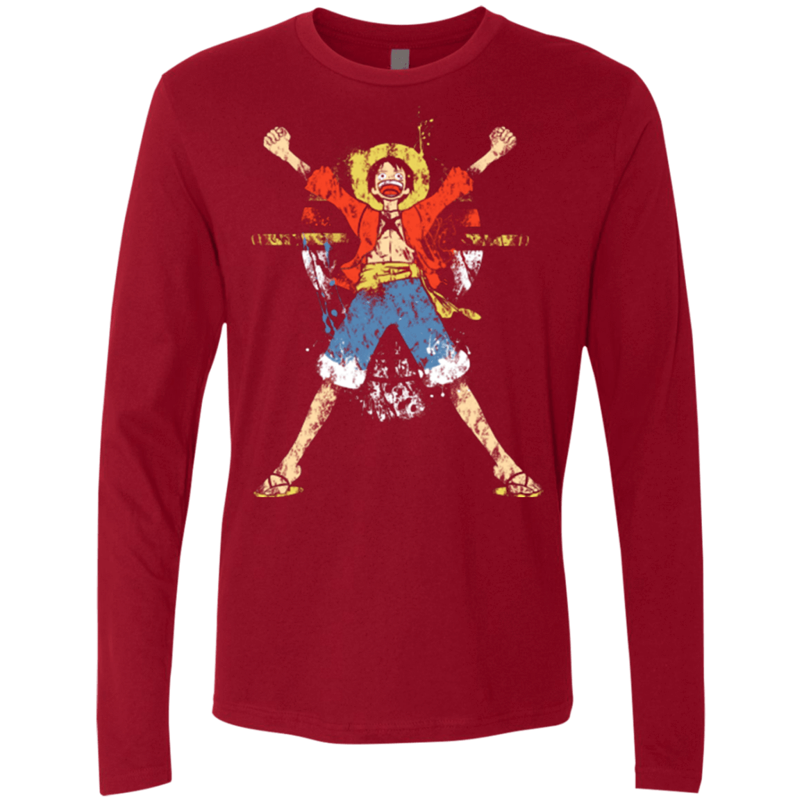 T-Shirts Cardinal / Small King of Pirates Men's Premium Long Sleeve
