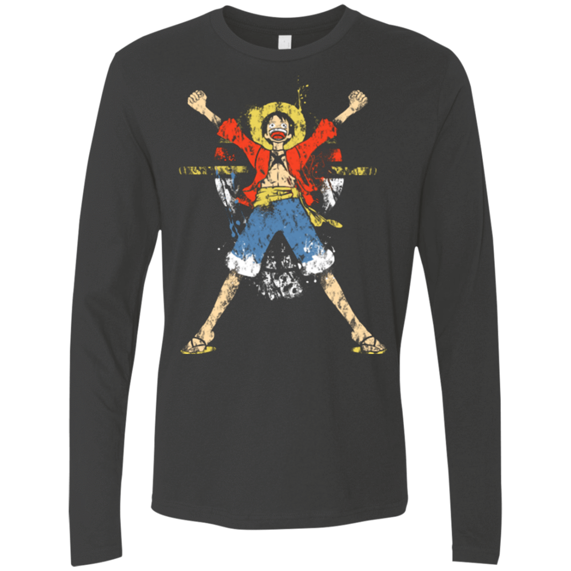 T-Shirts Heavy Metal / Small King of Pirates Men's Premium Long Sleeve