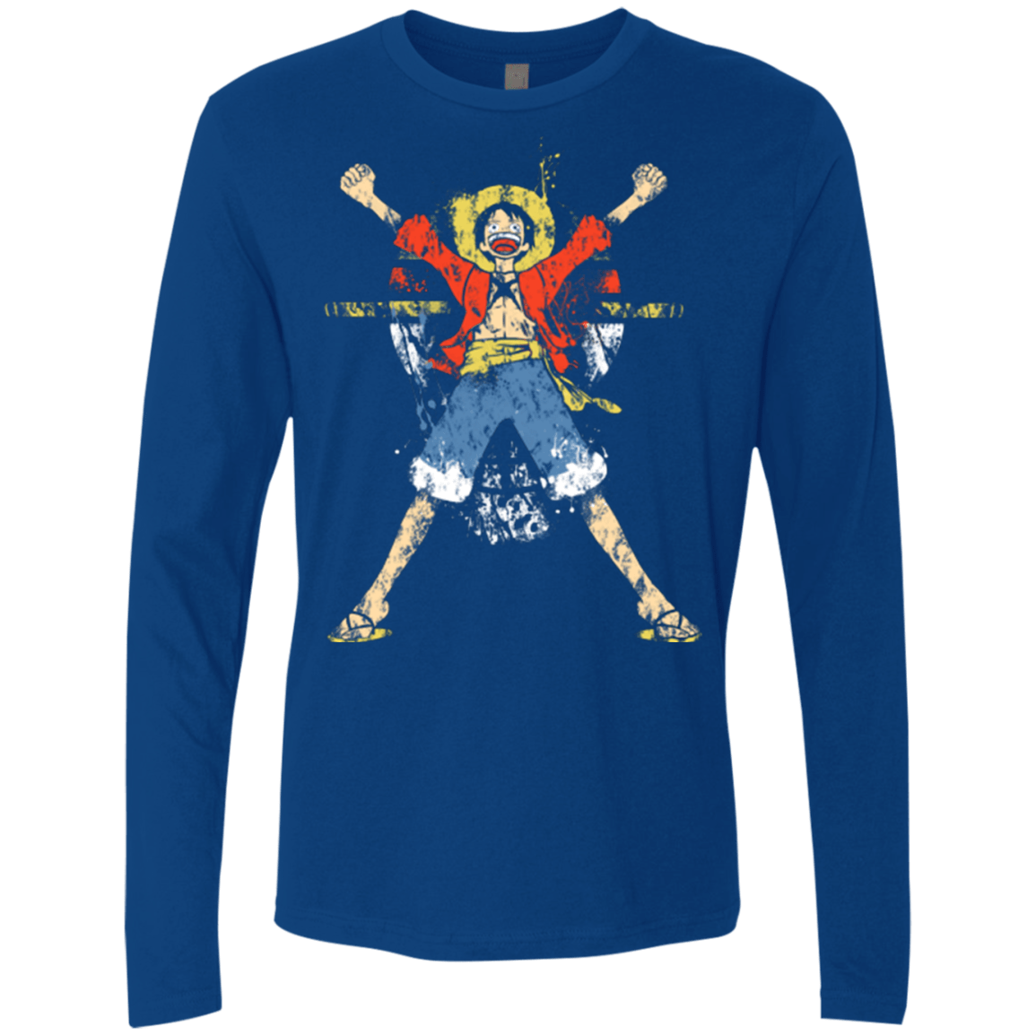 T-Shirts Royal / Small King of Pirates Men's Premium Long Sleeve
