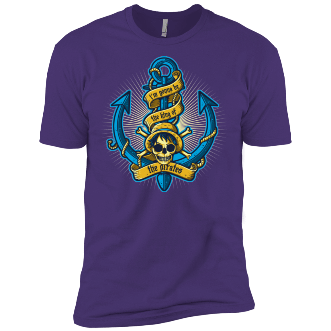 T-Shirts Purple / X-Small KING OF PIRATES Men's Premium T-Shirt