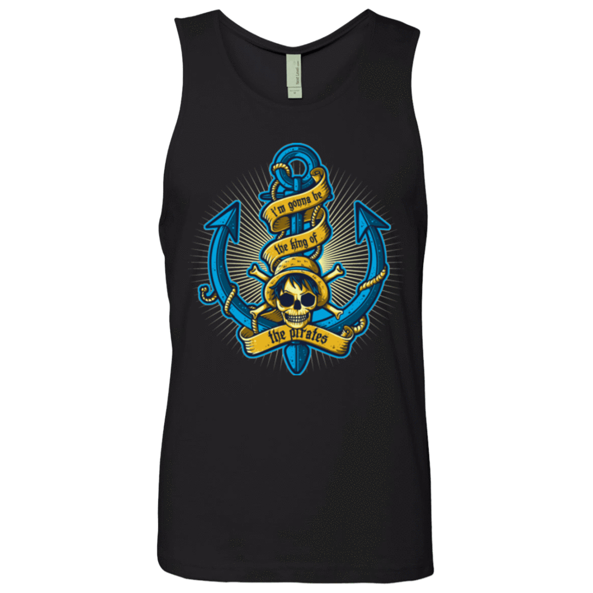 T-Shirts Black / Small KING OF PIRATES Men's Premium Tank Top