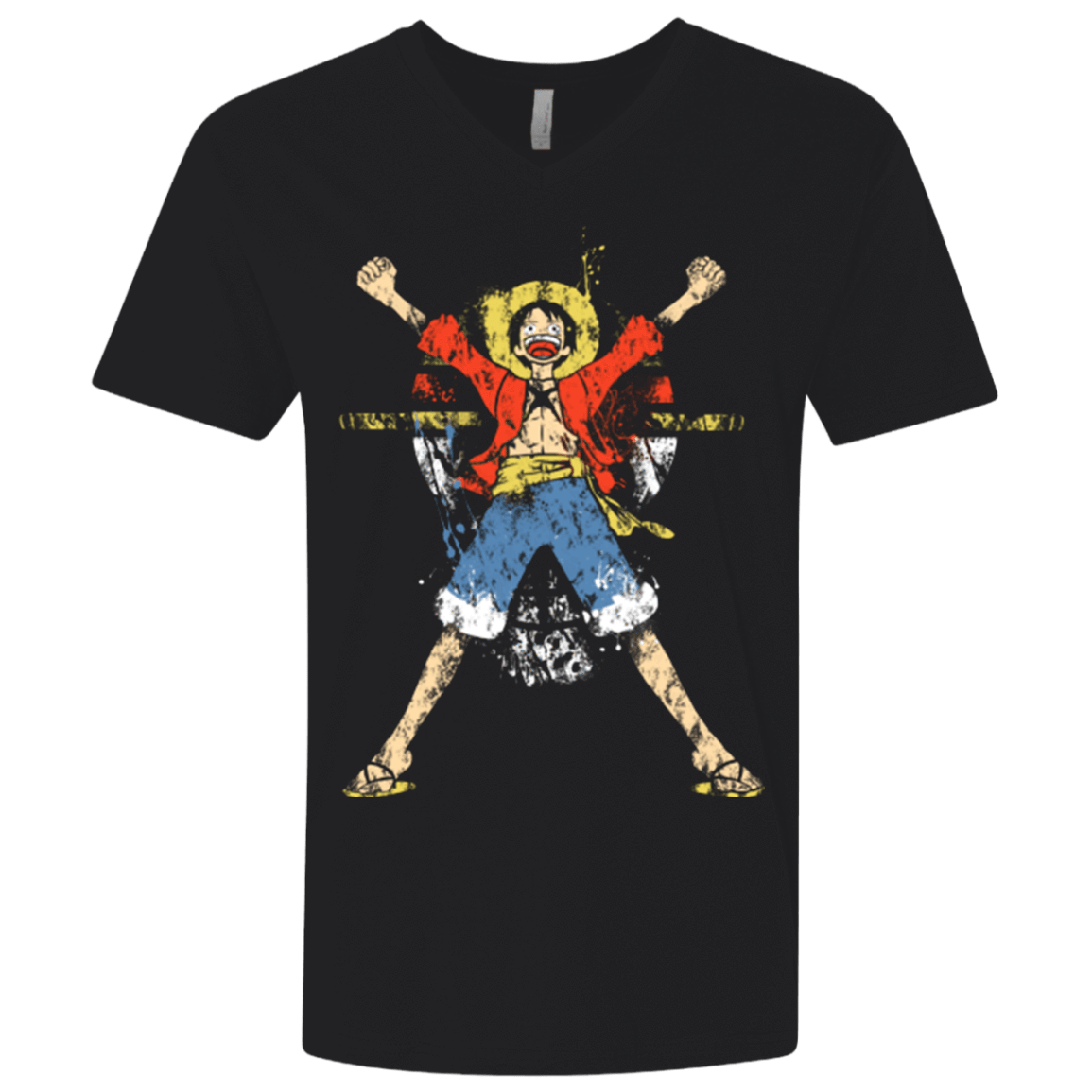 T-Shirts Black / X-Small King of Pirates Men's Premium V-Neck