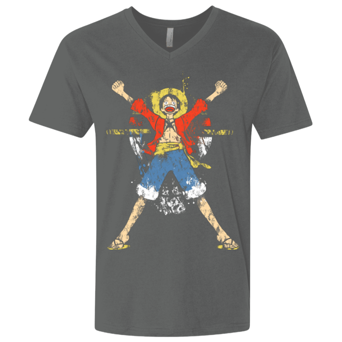 T-Shirts Heavy Metal / X-Small King of Pirates Men's Premium V-Neck
