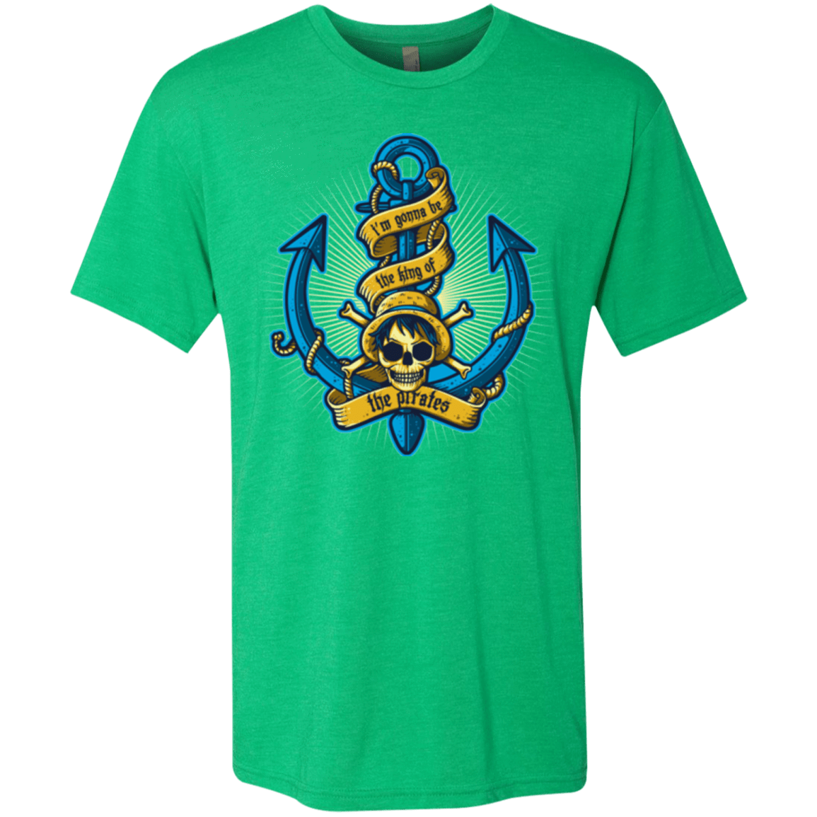 T-Shirts Envy / Small KING OF PIRATES Men's Triblend T-Shirt