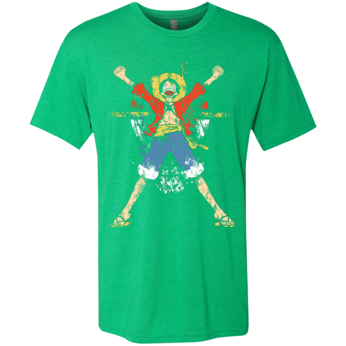 T-Shirts Envy / Small King of Pirates Men's Triblend T-Shirt