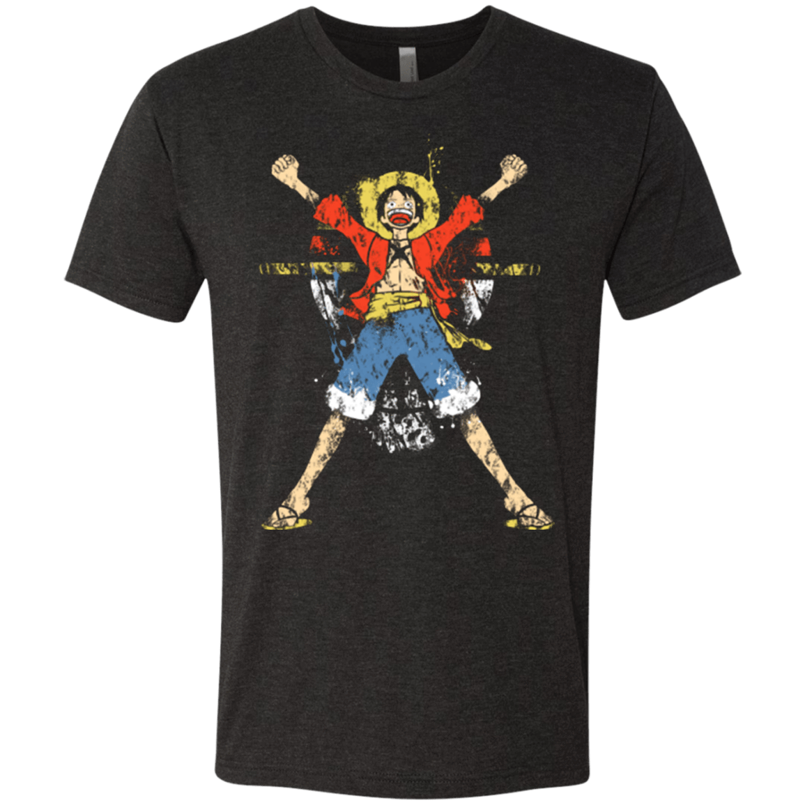 T-Shirts Vintage Black / Small King of Pirates Men's Triblend T-Shirt