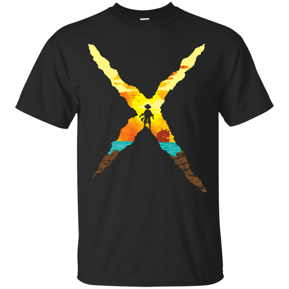 T-Shirts Black / S King Of Pirates T-Shirt