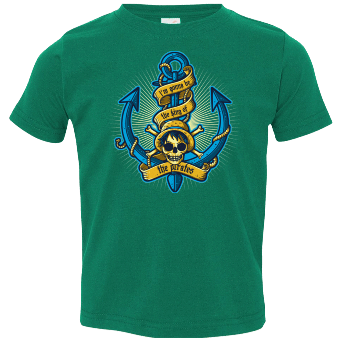 T-Shirts Kelly / 2T KING OF PIRATES Toddler Premium T-Shirt