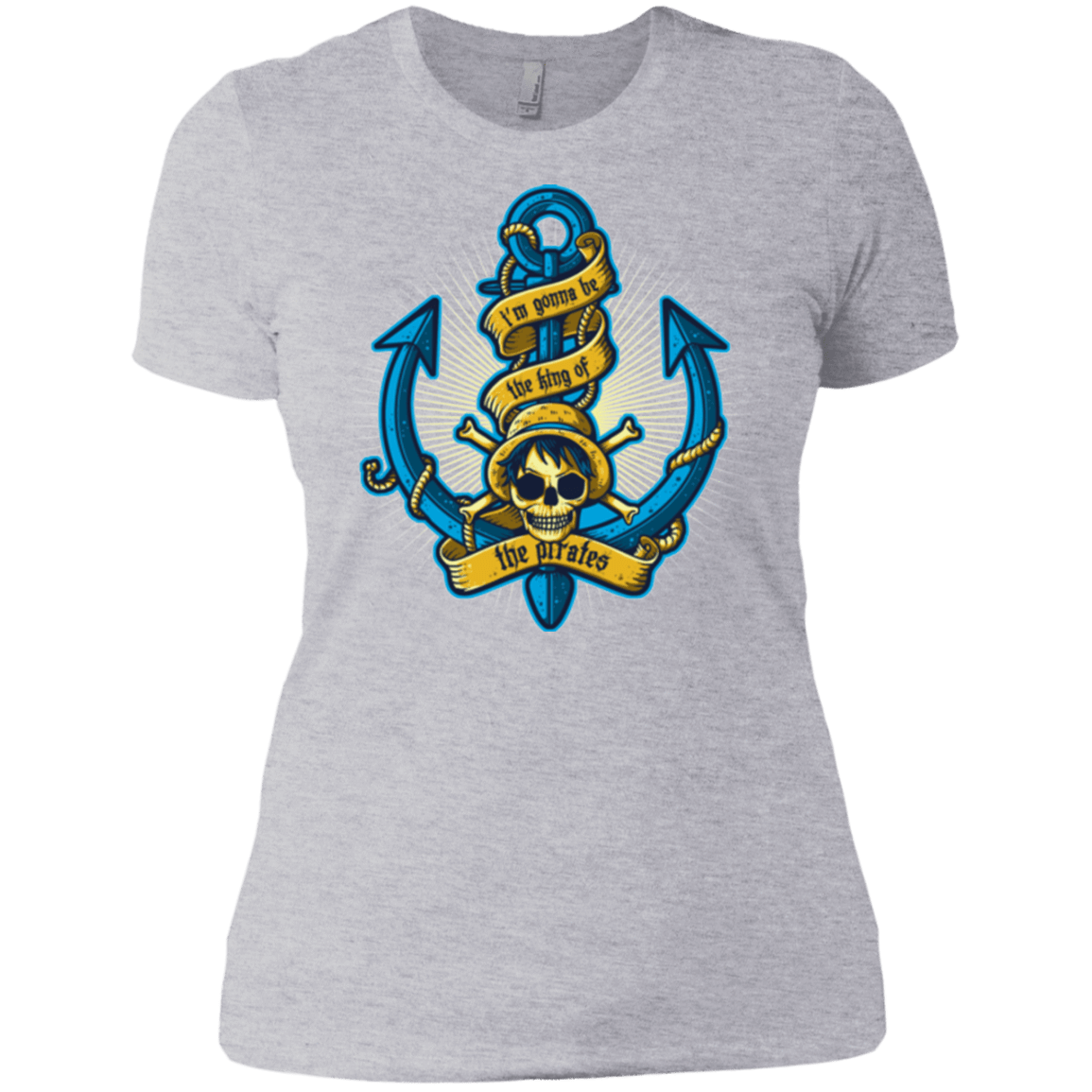 T-Shirts Heather Grey / X-Small KING OF PIRATES Women's Premium T-Shirt