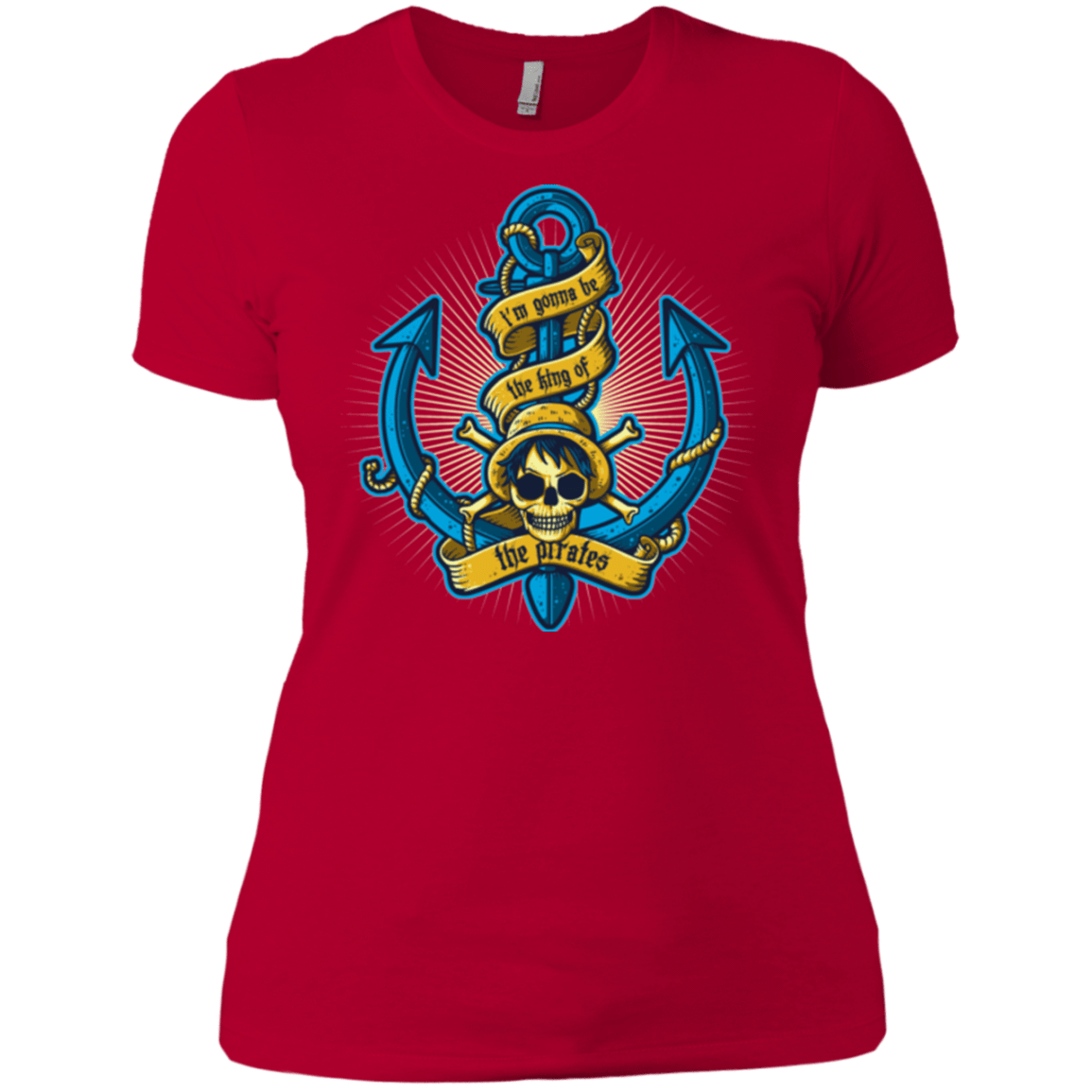 T-Shirts Red / X-Small KING OF PIRATES Women's Premium T-Shirt