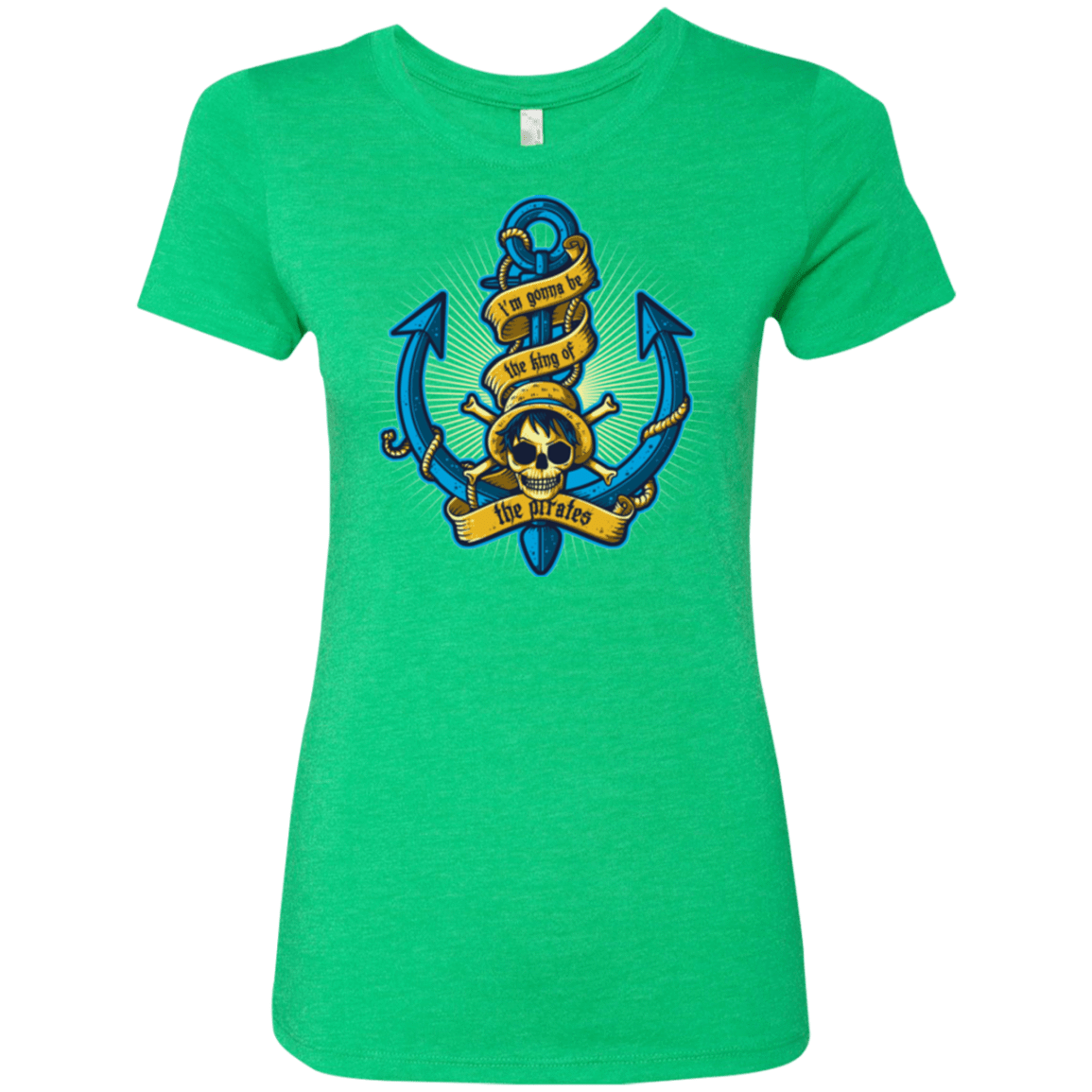 T-Shirts Envy / Small KING OF PIRATES Women's Triblend T-Shirt