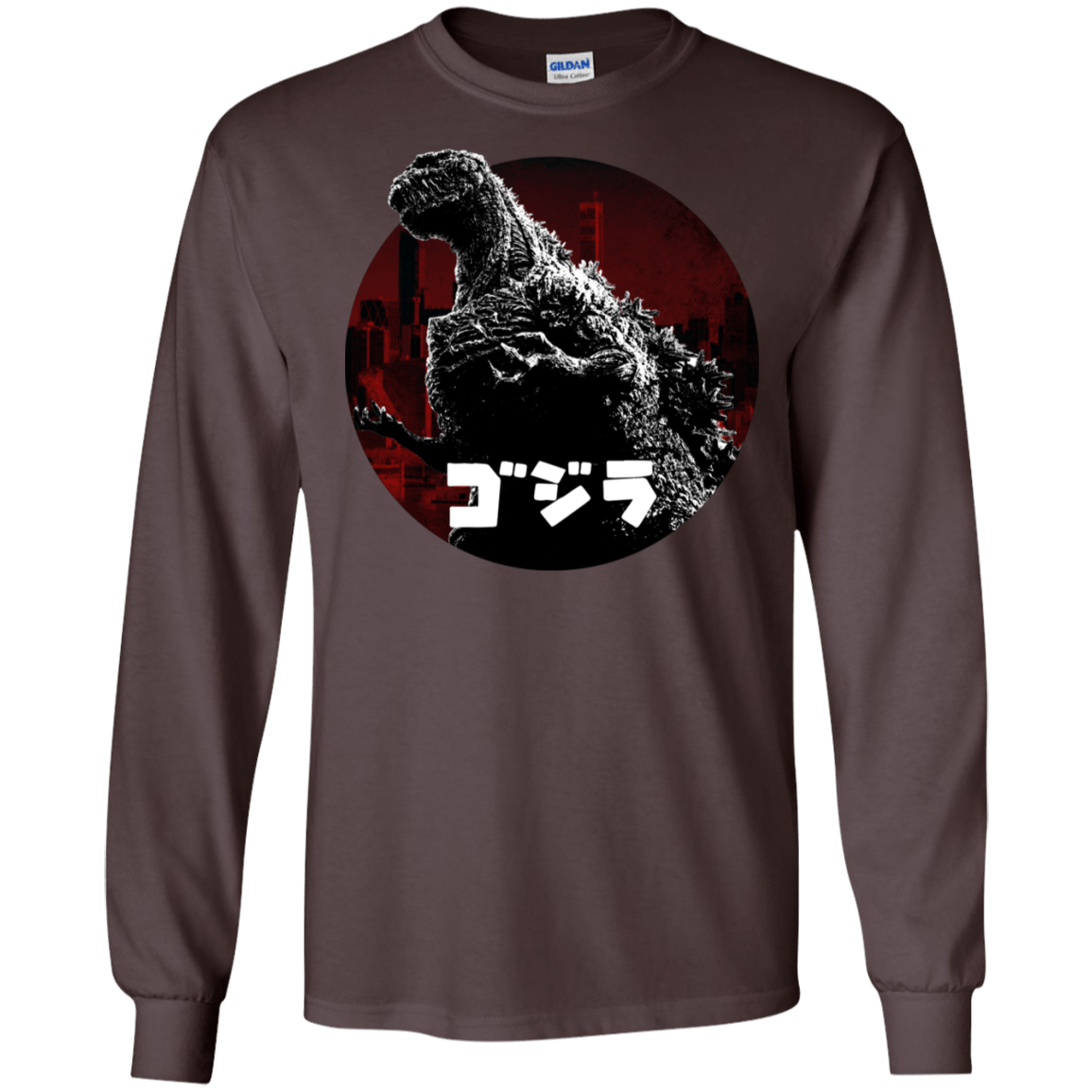 T-Shirts Dark Chocolate / S King Of The City Men's Long Sleeve T-Shirt